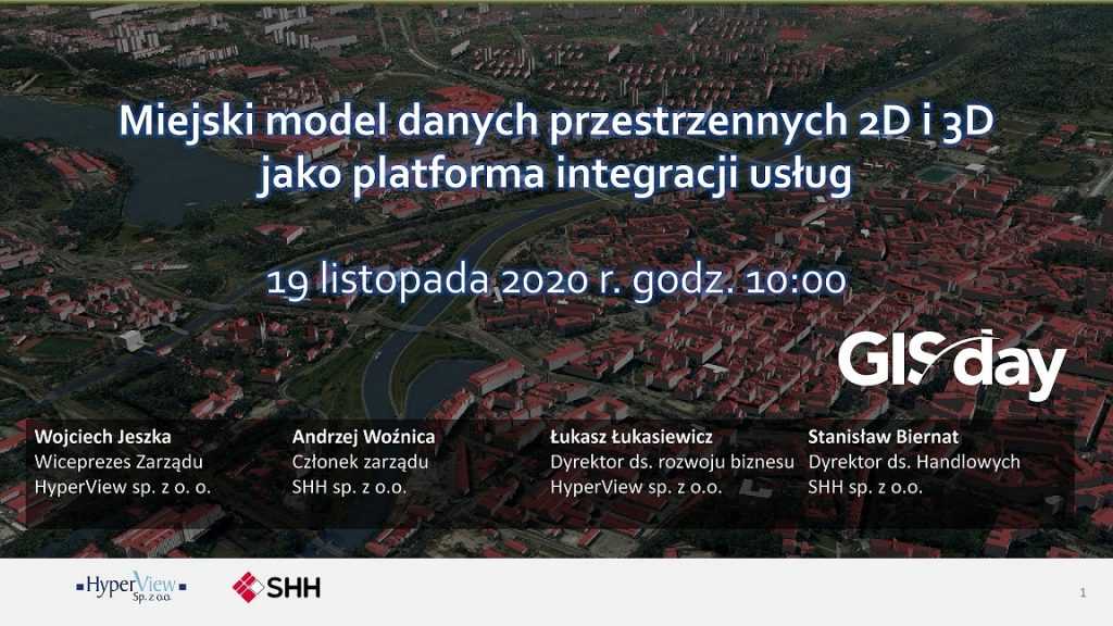 Webinarium "Miejski model danych przestrzennych 2D i 3D jako platforma integracji usług" img