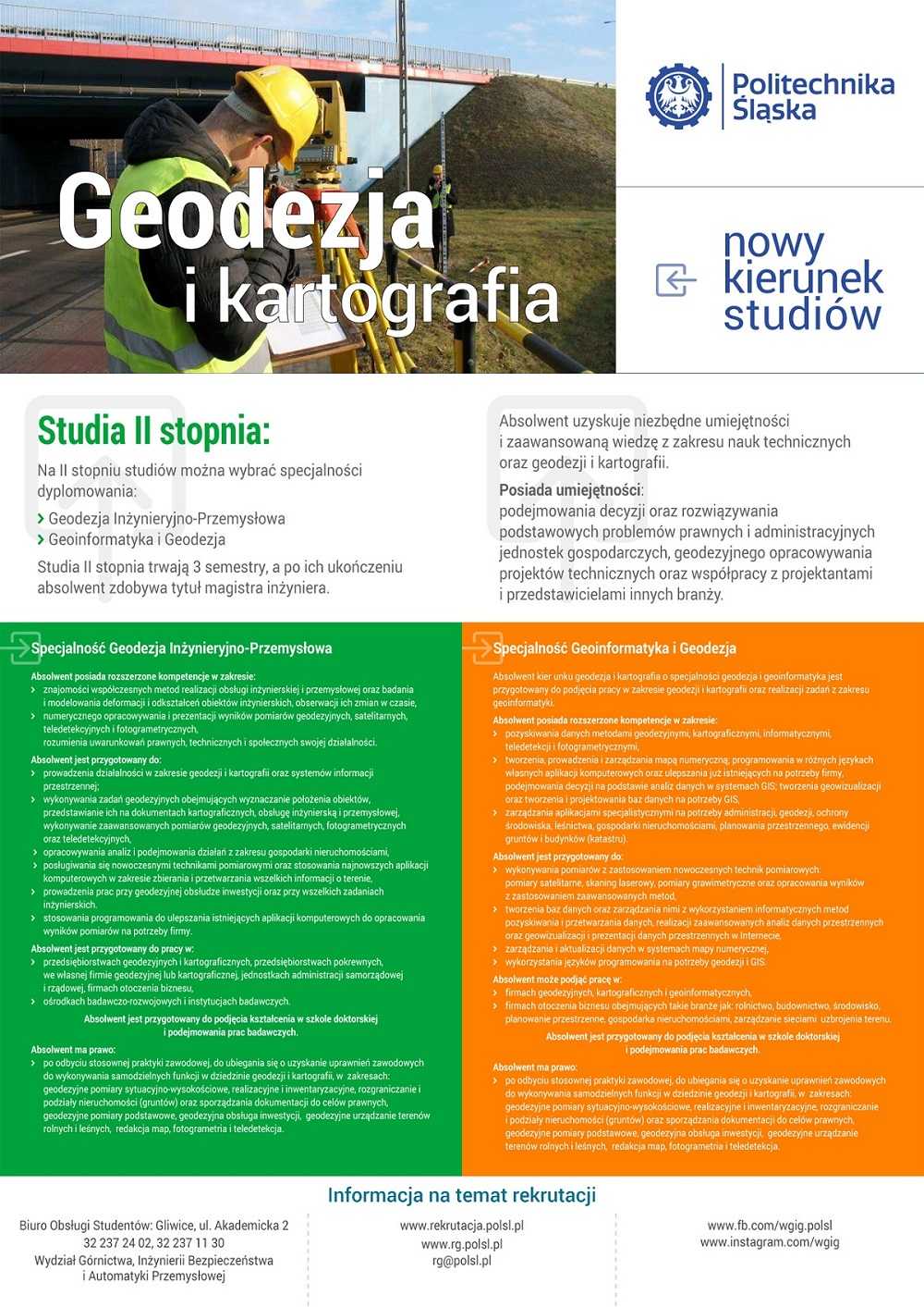 Geodezja i kartografia na Politechnice Śląskiej img